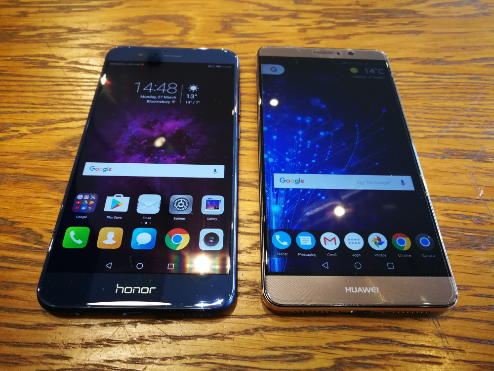 Huawei honor 8 pro vs honor 9